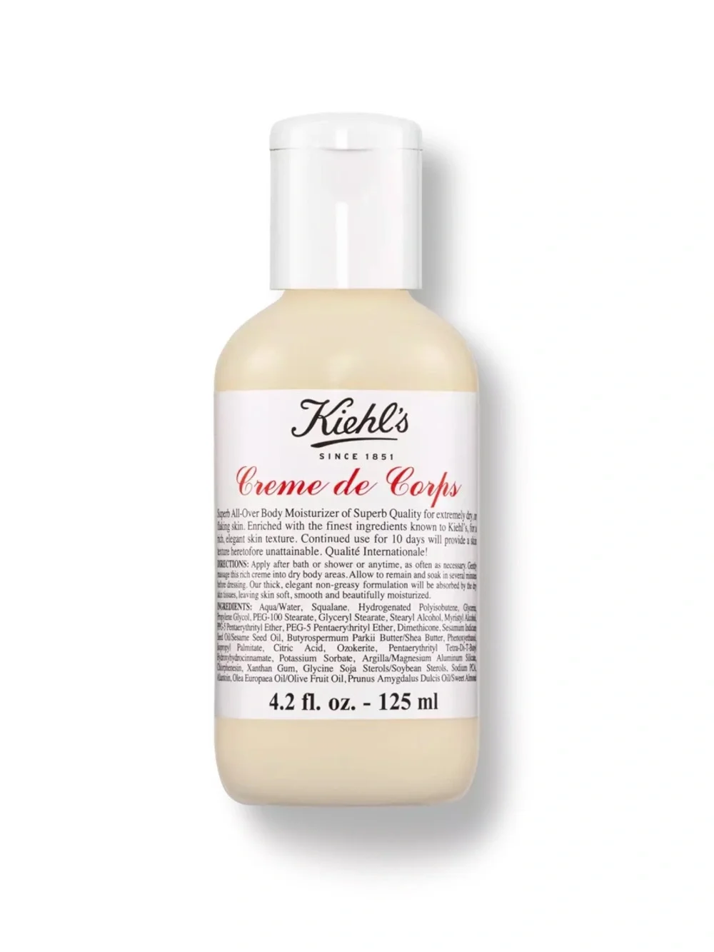 *Sealed* Kiehl’s Crème de Corps Body Lotion with Body Butter 4.2 fl oz/125 mL